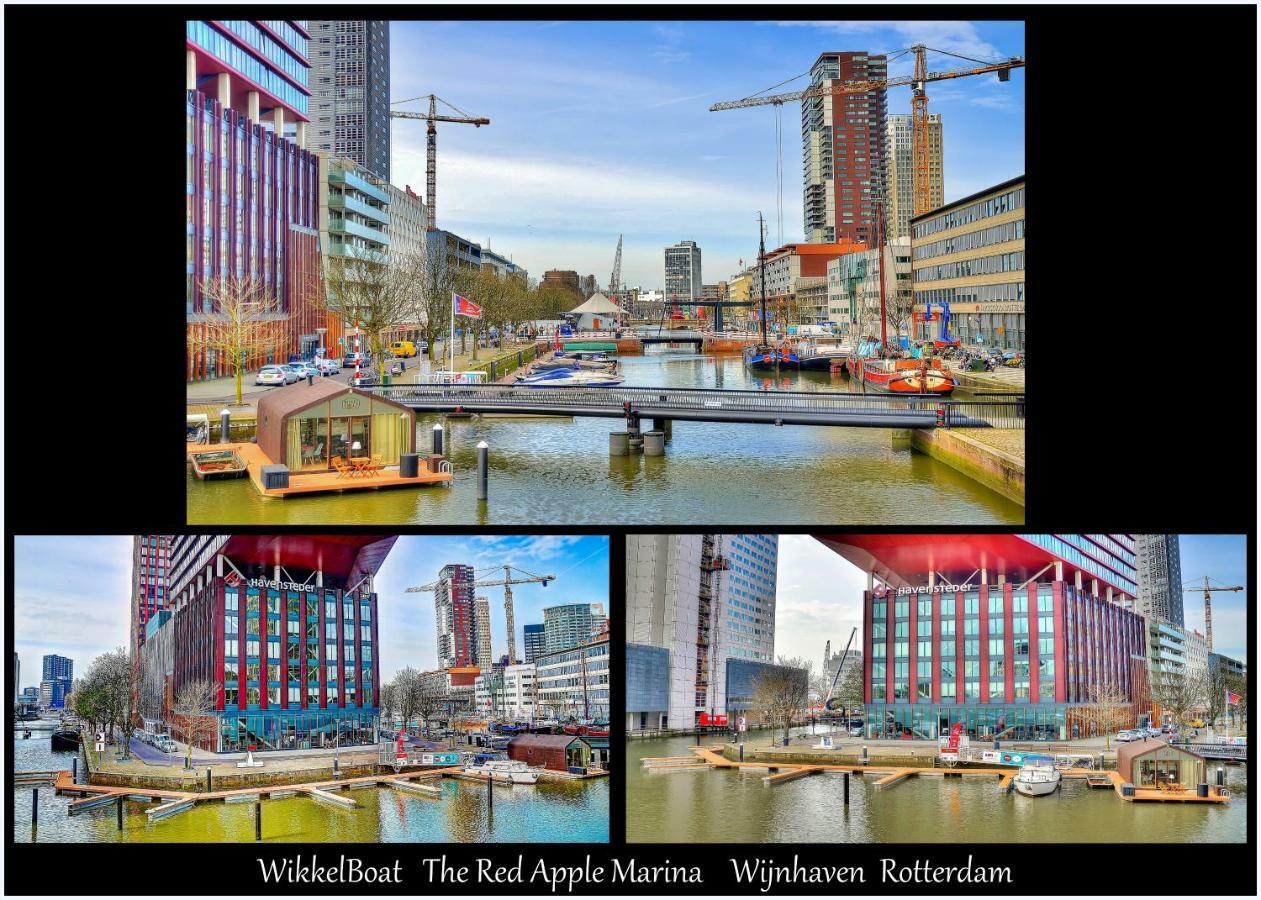 Wikkelboats At Wijnhaven 호텔 로테르담 외부 사진