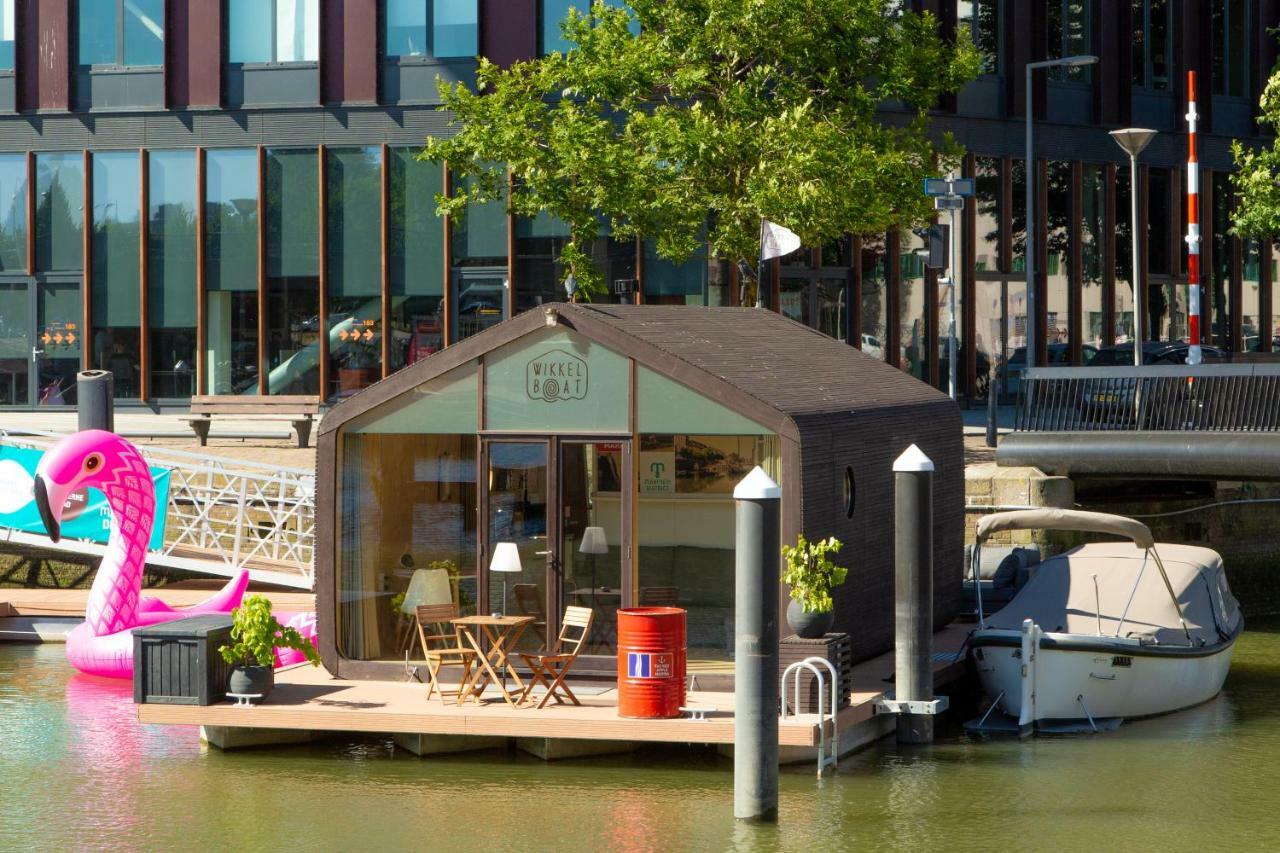 Wikkelboats At Wijnhaven 호텔 로테르담 외부 사진